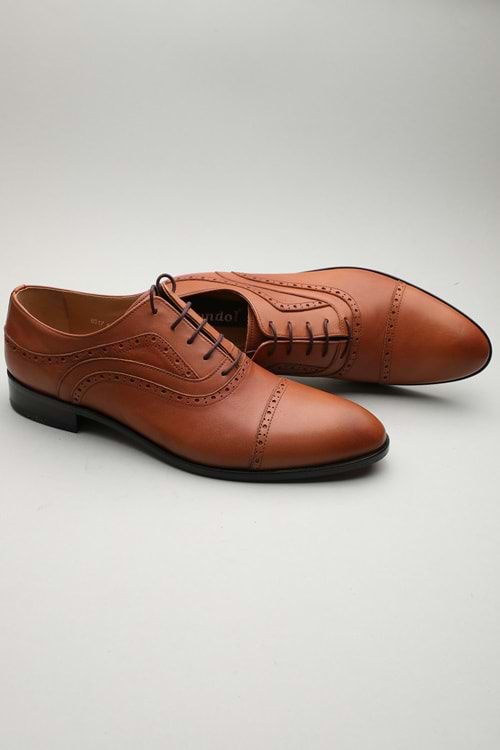 Gondol Erkek Hakiki Deri Klasik Kösele Taba 44 ttx.166