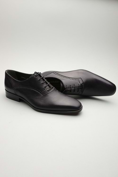 Gondol Erkek Hakiki Deri Klasik Kösele Lacivert 42 ttx.170