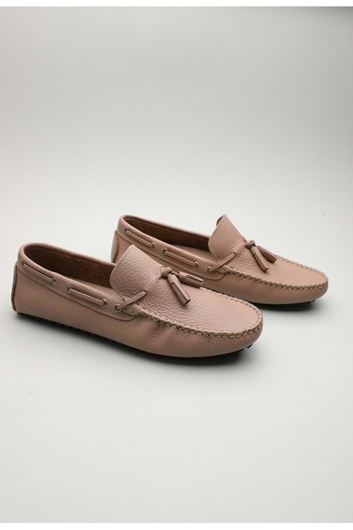Gondol Erkek Hakiki Deri Klasik Loafer Nude 41 ttx.601137