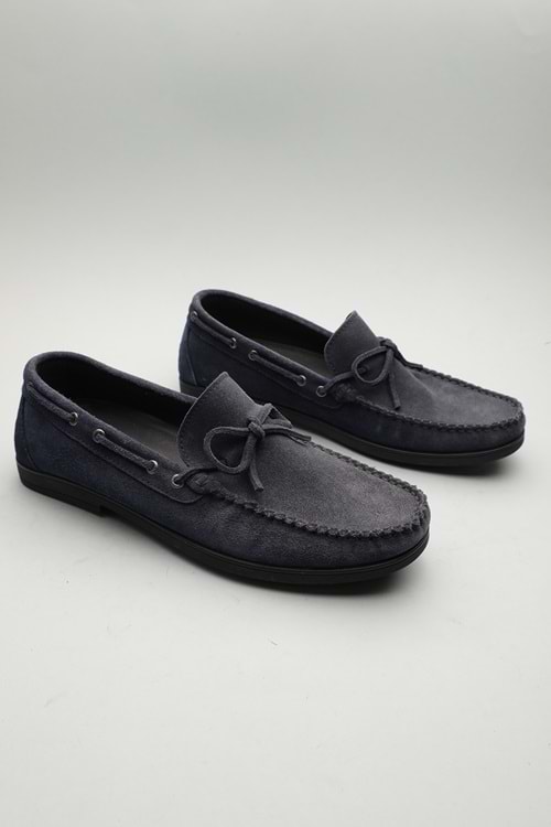 Gondol Erkek Hakiki Deri Klasik Loafer Lacivert 41 ttx.601153