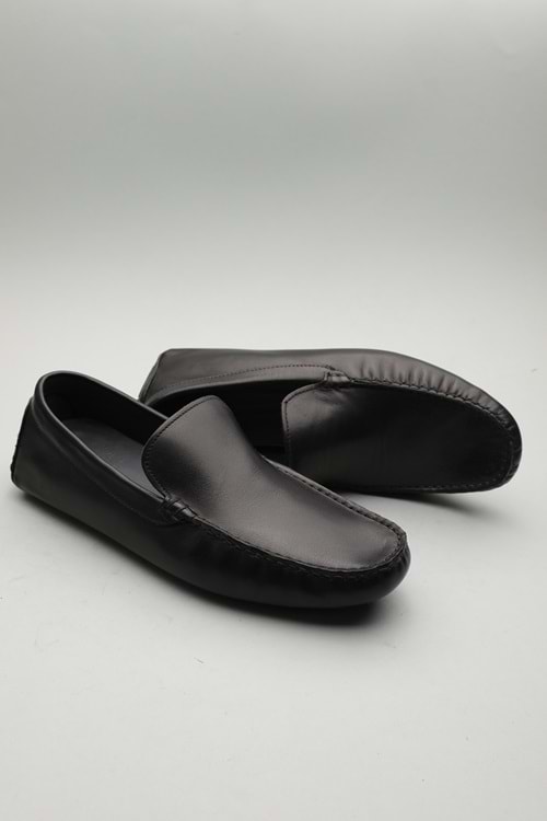 Gondol Erkek Hakiki Deri Klasik Loafer Siyah 41 ttx.601158