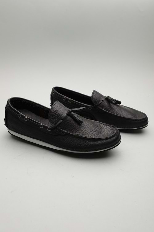 Gondol Erkek Hakiki Deri Klasik Loafer Siyah 40 ttx.601165