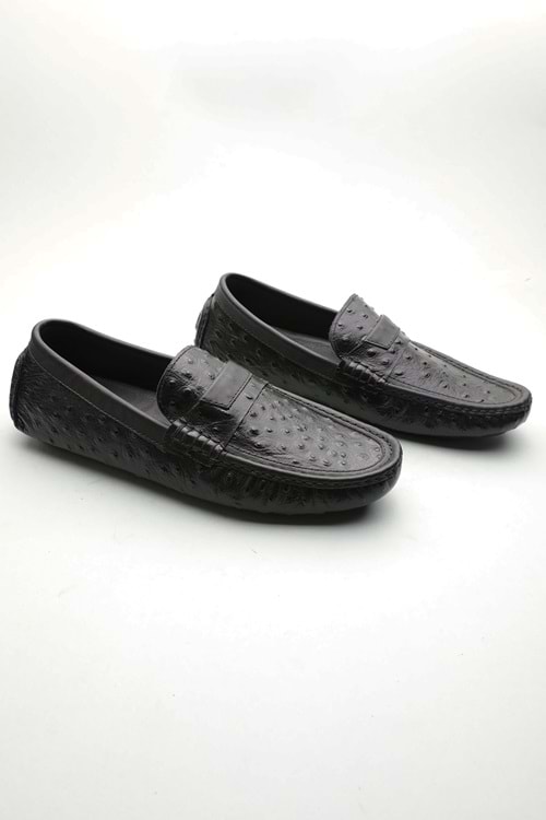 Gondol Erkek Hakiki Deri Klasik Loafer Siyah 42 ttx.601181