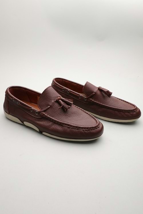 Gondol Erkek Hakiki Deri Klasik Loafer Kahverengi 42 ttx.601195