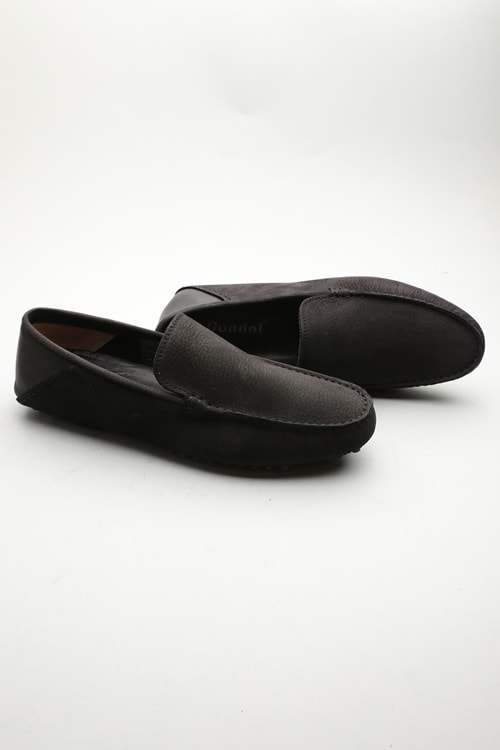 Gondol Erkek Hakiki Deri Klasik Loafer Siyah 42 ttx.601208