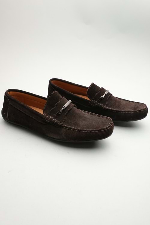 Gondol Erkek Hakiki Deri Klasik Loafer Kahverengi 41 ttx.601213