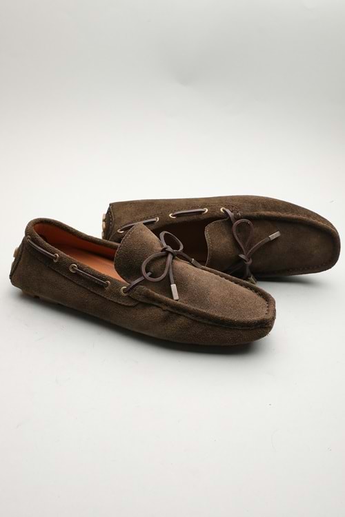 Gondol Erkek Hakiki Deri Klasik Loafer Haki 41 ttx.601217