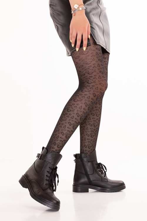 Gondol Kadın Hakiki Deri Günlük Postal Wynana - Siyah - 36