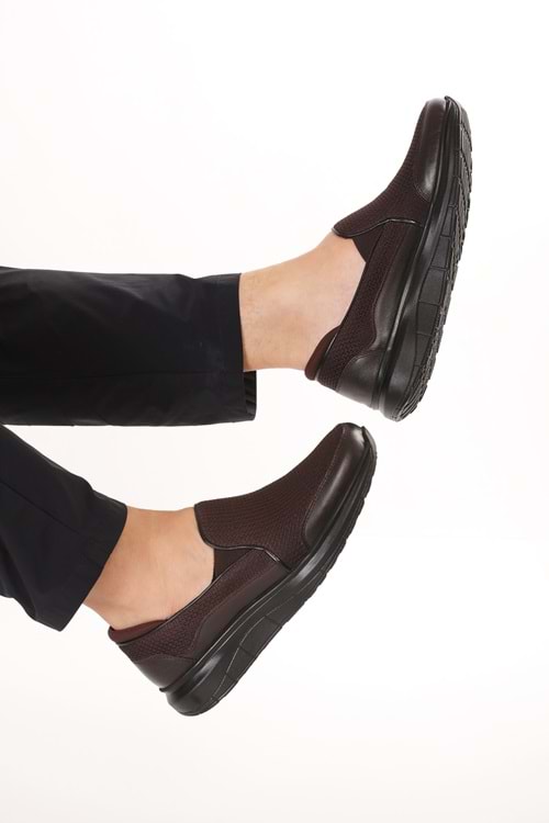 Gondol Erkek Hafif Rahat Taban Günlük Ayakkabı af.3680 - Kahverengi - 40