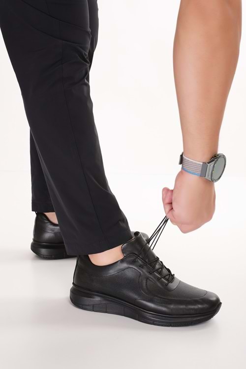 Gondol Erkek Hafif Rahat Taban Günlük Ayakkabı af.3659 - Siyah - 40