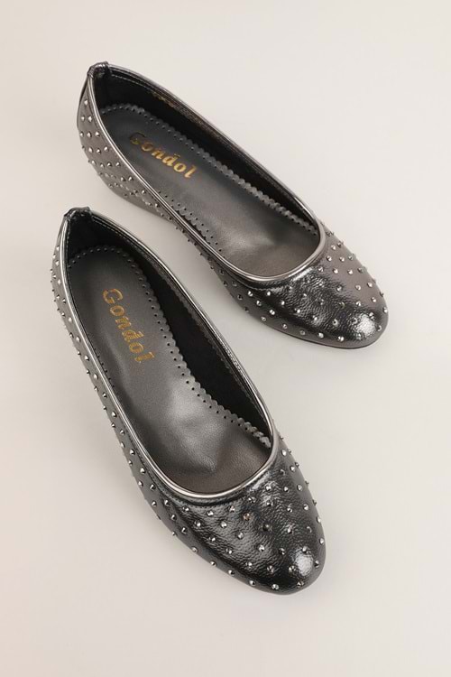 Gondol Ev Ayakkabısı dmr.155 - Platin - 40