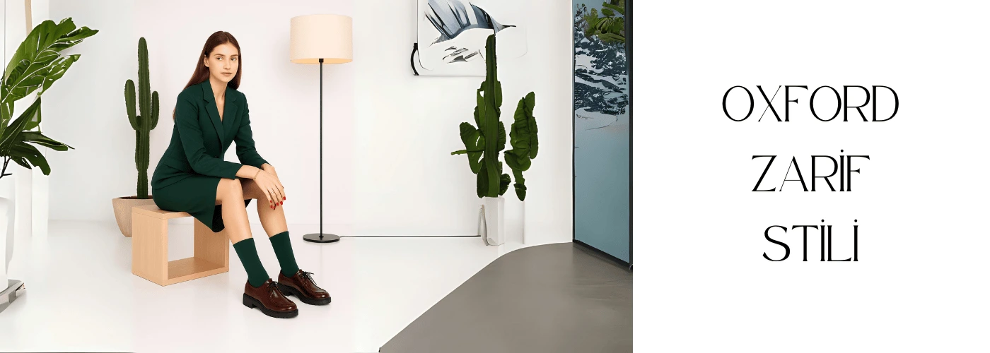 okul oxford tarz deri ayakkabılar