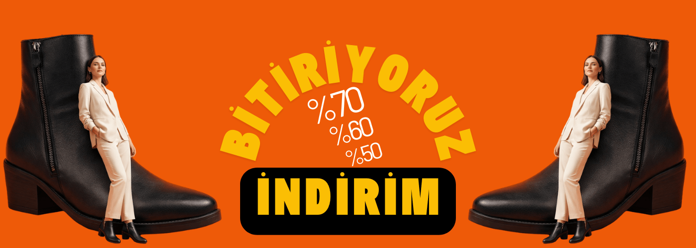 Hakiki deri, şık ve konforlu kadın ayakkabılarında 70’e varan indirim. Bitiriyoruz kampanyasını kaçırma!