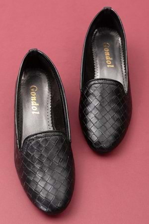 Gondol Siyah Ev Ayakkabısı Siyah 37 dmr.105