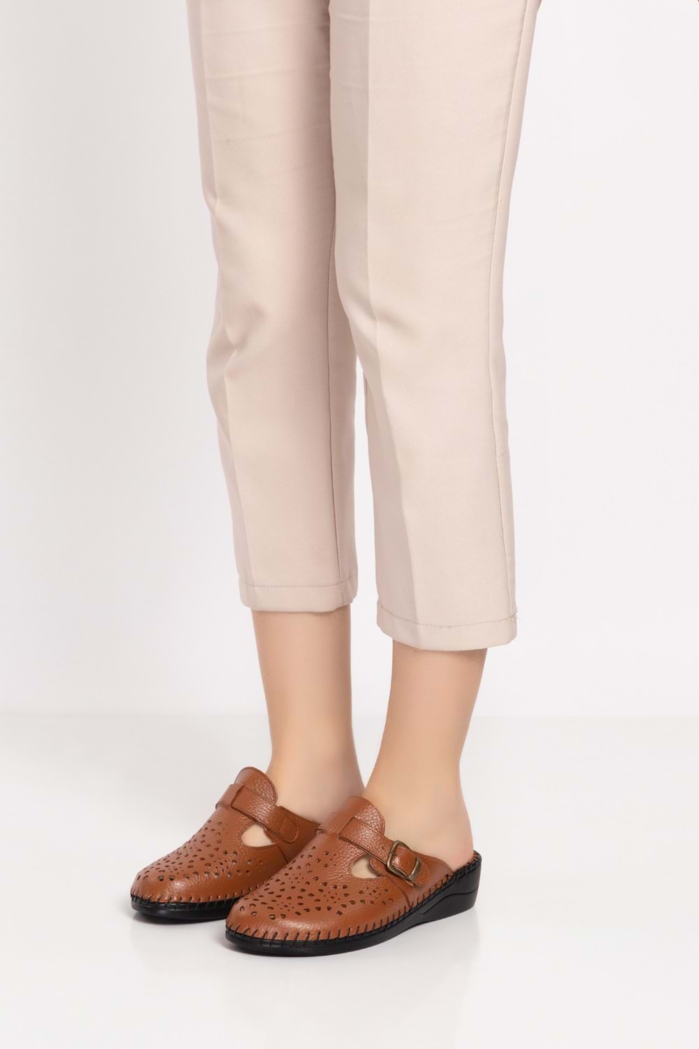 Gondol Ortopedik Deri Sabo Terlik Taba 36 yprk.510