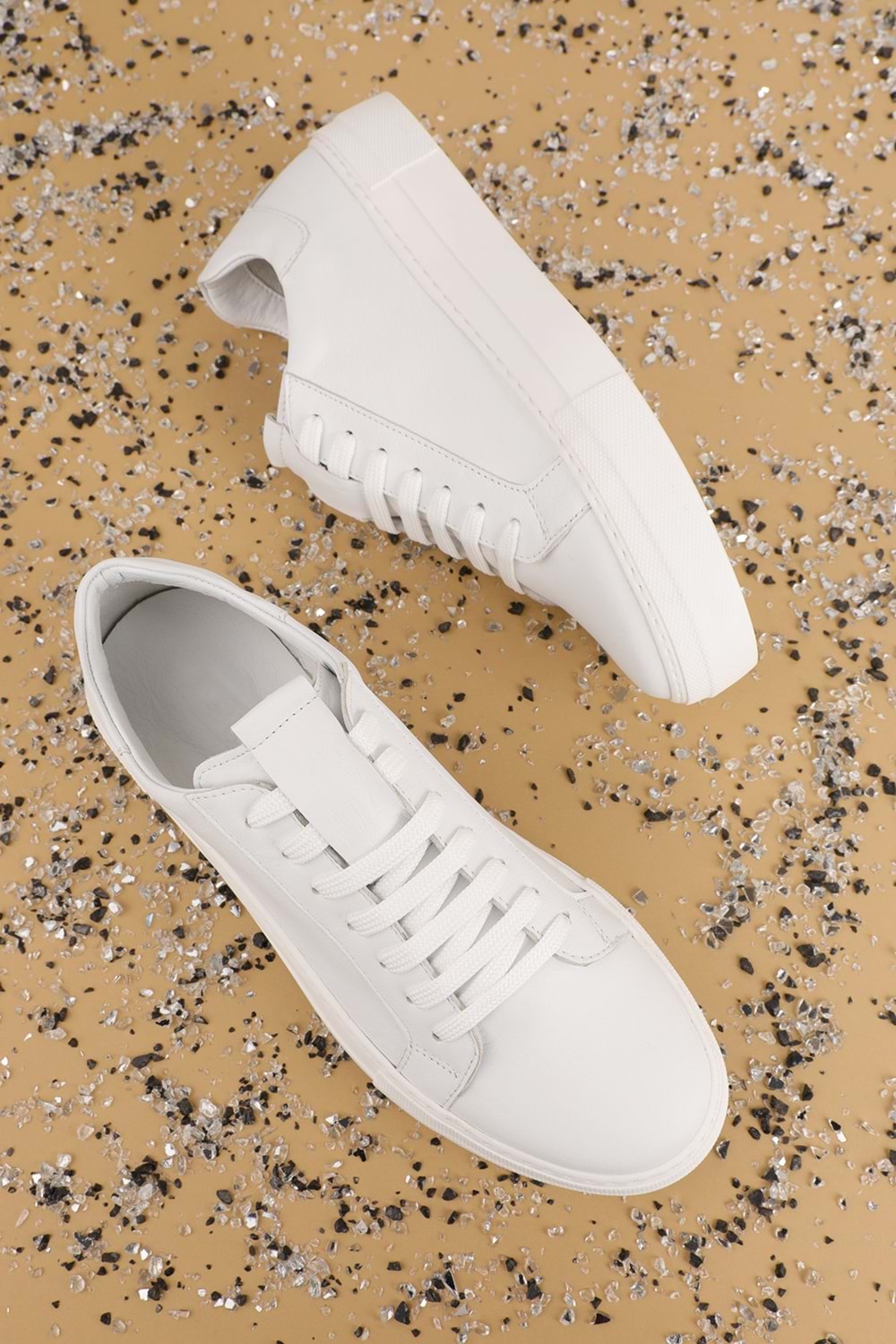 Gondol Hakiki Deri Anatomik Taban Spor Ayakkabı als.352 - Beyaz - 35