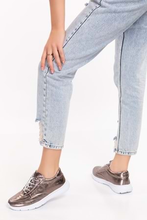 Gondol Içi Dışı Hakiki Deri Faylon Taban Hafif Spor Ayakkabı es.110 - Antrasit - 36