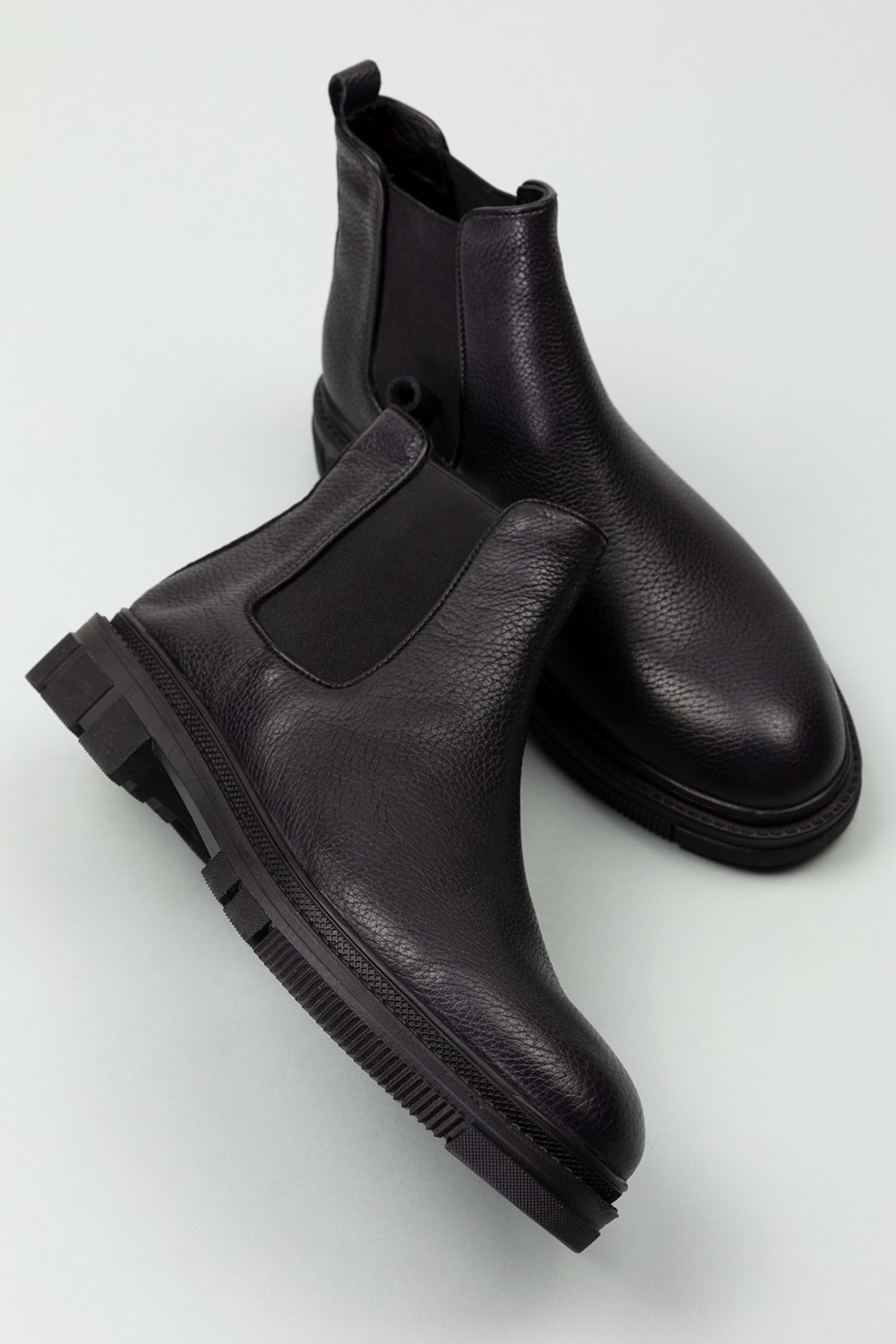 Gondol Erkek Hakiki Deri Günlük Bot src.704 - Siyah - 40