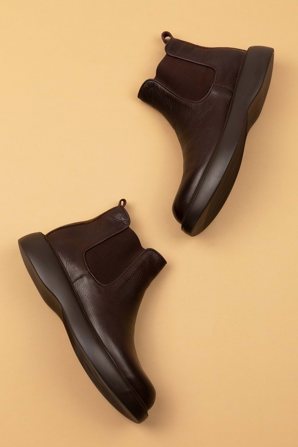 Gondol Erkek Hakiki Deri Günlük Bot src.704 - Kahverengi - 40