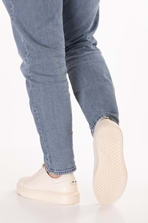 Gondol Içi Dışı Hakiki Deri Günlük Rahat Ayakkabı mals.352 - Bej - 39