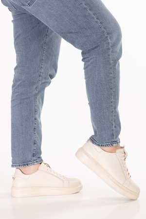 Gondol Içi Dışı Hakiki Deri Günlük Rahat Ayakkabı mals.352 - Bej - 39