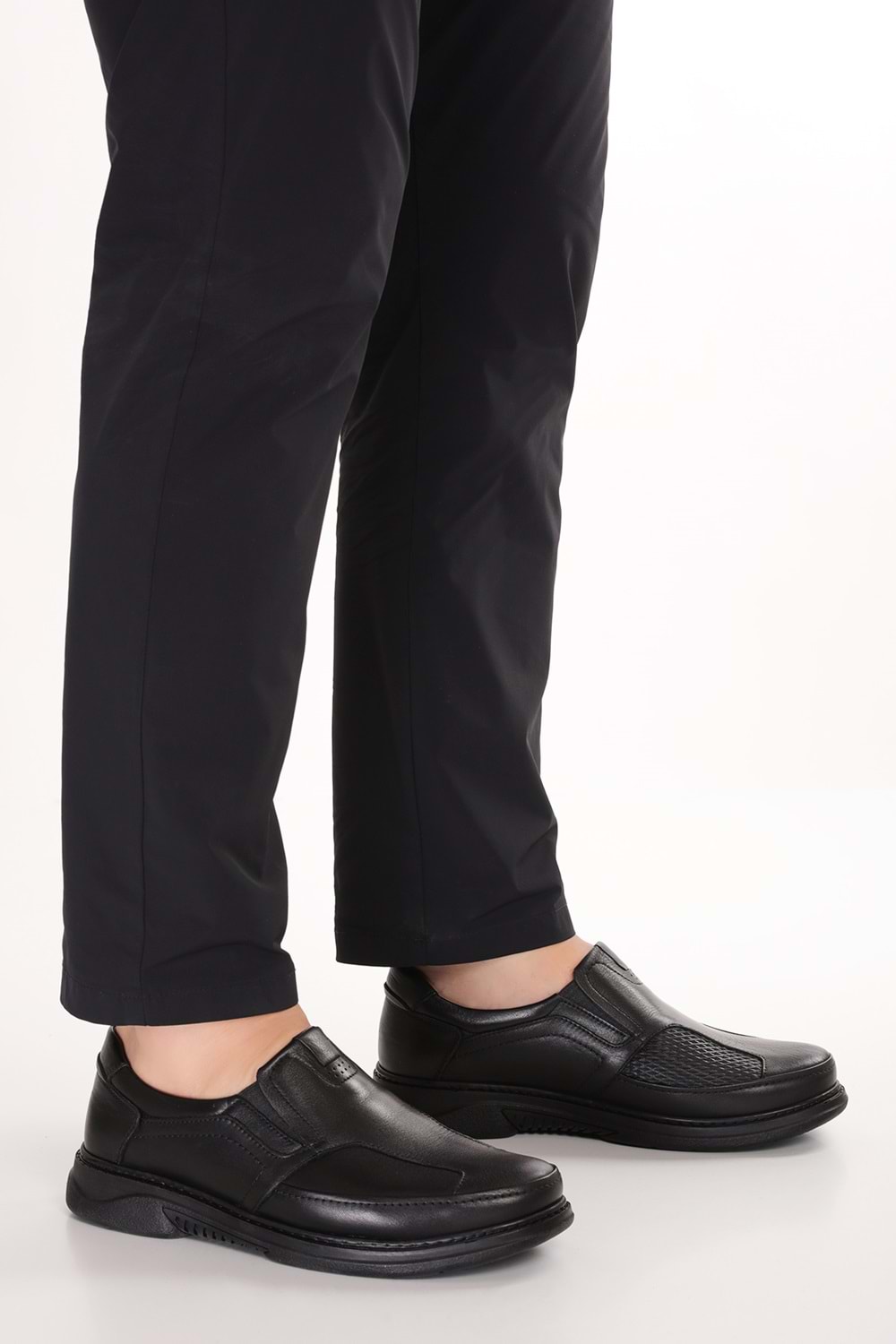 Gondol Erkek Hakiki Deri Kemik Çıkıntısına Özel Ayakkabı af.2090 - Siyah - 41