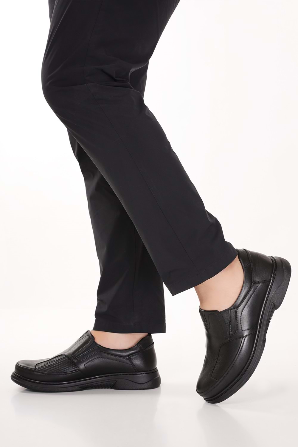 Gondol Erkek Hakiki Deri Kemik Çıkıntısına Özel Ayakkabı af.2090 - Siyah - 41