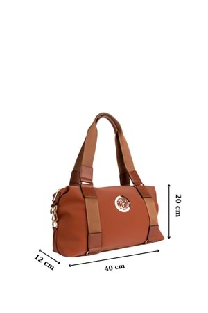 Gondol Şık Seyahat El Çantası gp.1440 - Buz Gri