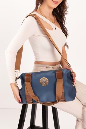 Gondol Şık Seyahat El Çantası gp.1440 - Buz Gri