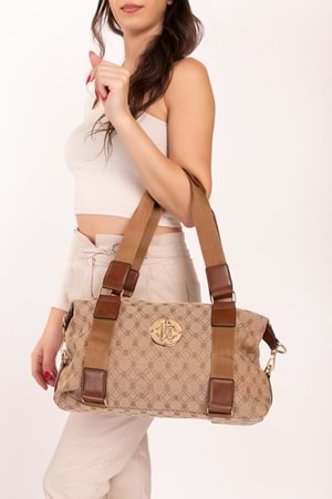 Gondol Şık Seyahat El Çantası gp.1440 - Buz Gri