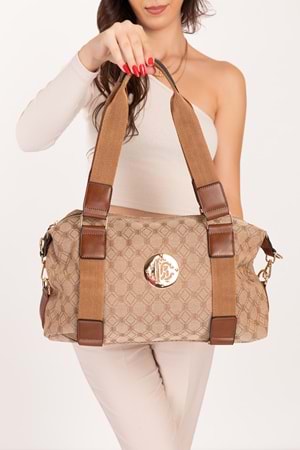 Gondol Şık Seyahat El Çantası gp.1440 - Buz Gri