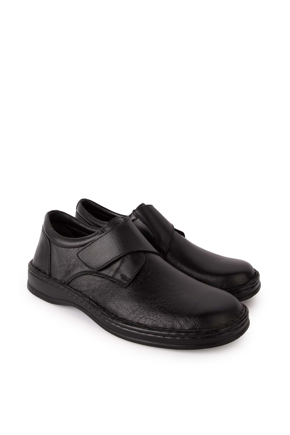 Gondol Erkek Hakiki Deri Günlük Klasik Ayakkabı kml.2029 - Siyah - 42