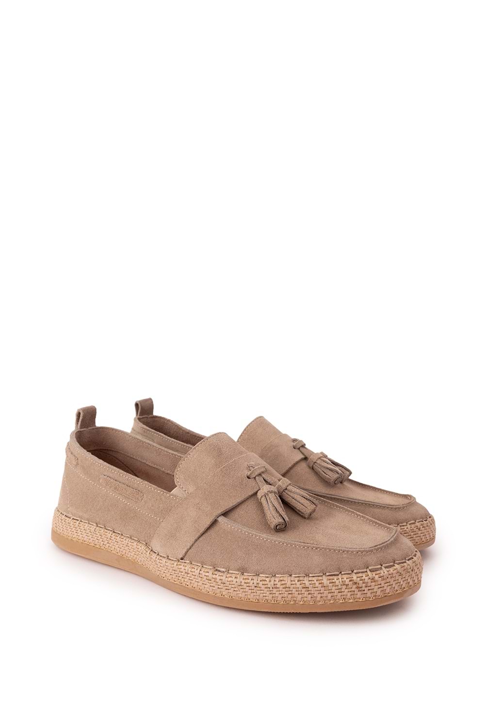 Gondol Içi Dışı Hakiki Deri Hafif Günlük Rahat Ayakkabı sf.1055 - Gri Süet - 40