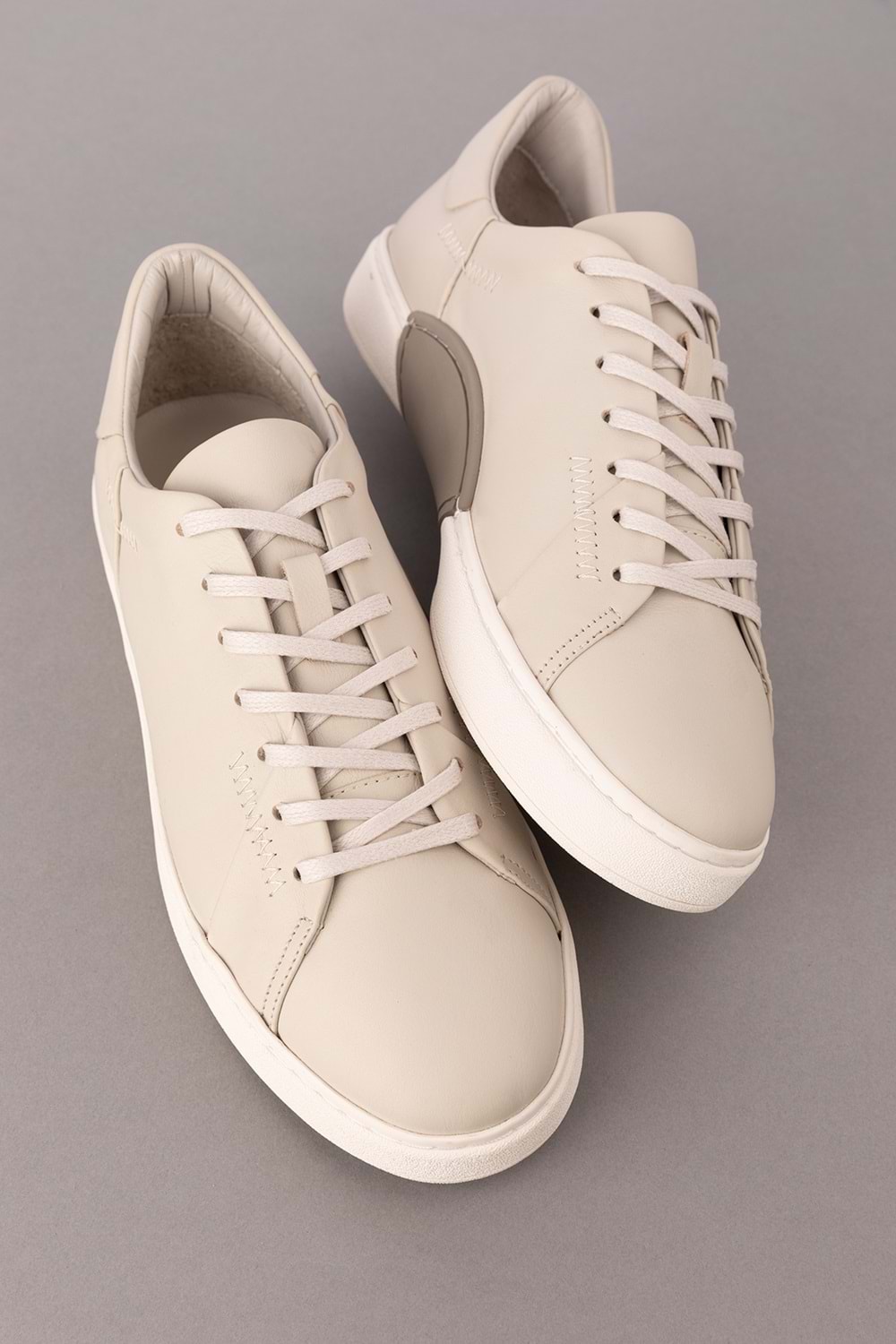 Gondol Erkek Içi Dışı Hakiki Deri Günlük Rahat Ayakkabı tnl.7080 - Gri - 42