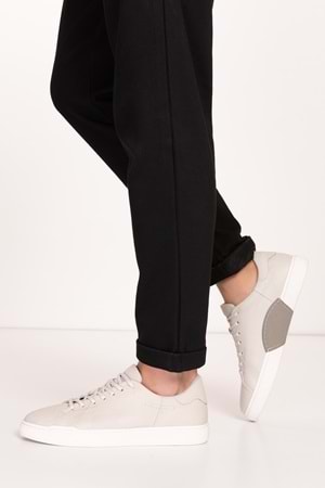 Gondol Erkek Içi Dışı Hakiki Deri Günlük Rahat Ayakkabı tnl.7080 - Gri - 42