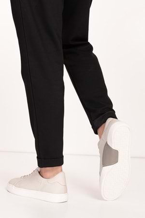 Gondol Erkek Içi Dışı Hakiki Deri Günlük Rahat Ayakkabı tnl.7080 - Gri - 42