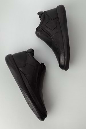 Gondol Erkek Hakiki Deri Hafif Faylon Taban Günlük Bot src.707 - Siyah - 42