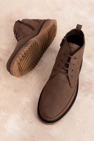 Gondol Erkek Hakiki Deri Günlük Bot src.341 - Vizon Nubuk - 44