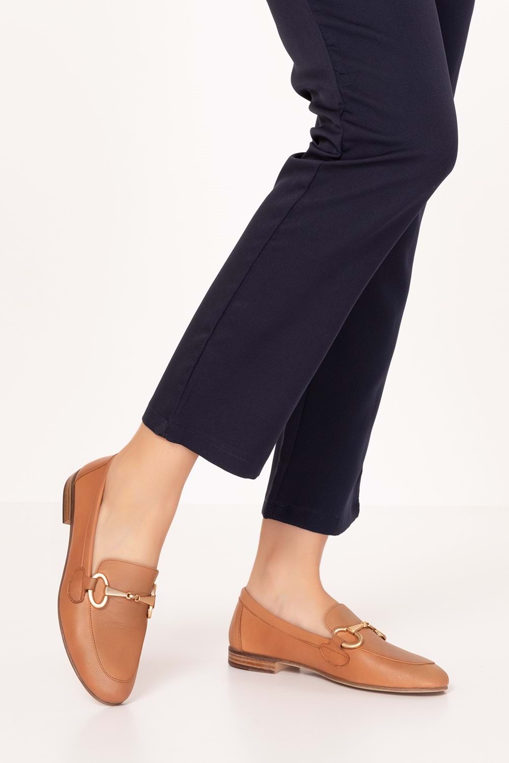 Gondol Hakiki Deri Klasik Loafer alpx.430 - Taba - 36