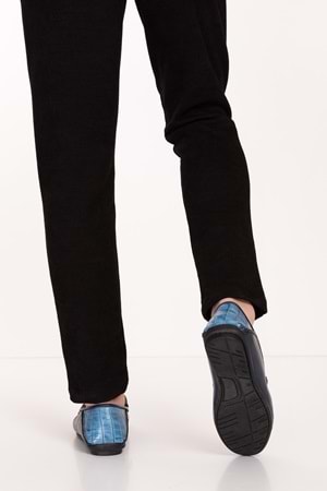 Gondol Erkek Hakiki Deri Hafif Taban Loafer Ayakkabı tx.13023 - Lacivert - 40