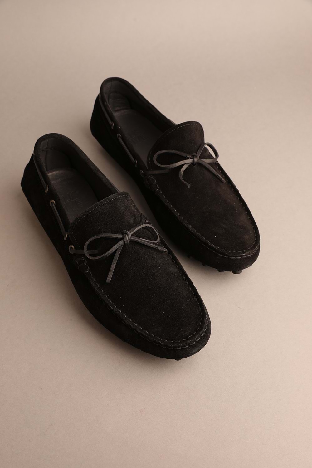 Gondol Erkek Hakiki Deri Klasik Loafer Siyah Süet 40 ttx.258