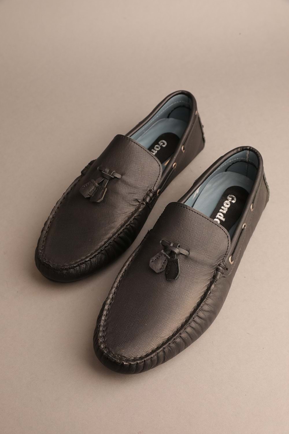 Gondol Erkek Hakiki Deri Klasik Loafer Siyah 41 ttx.269