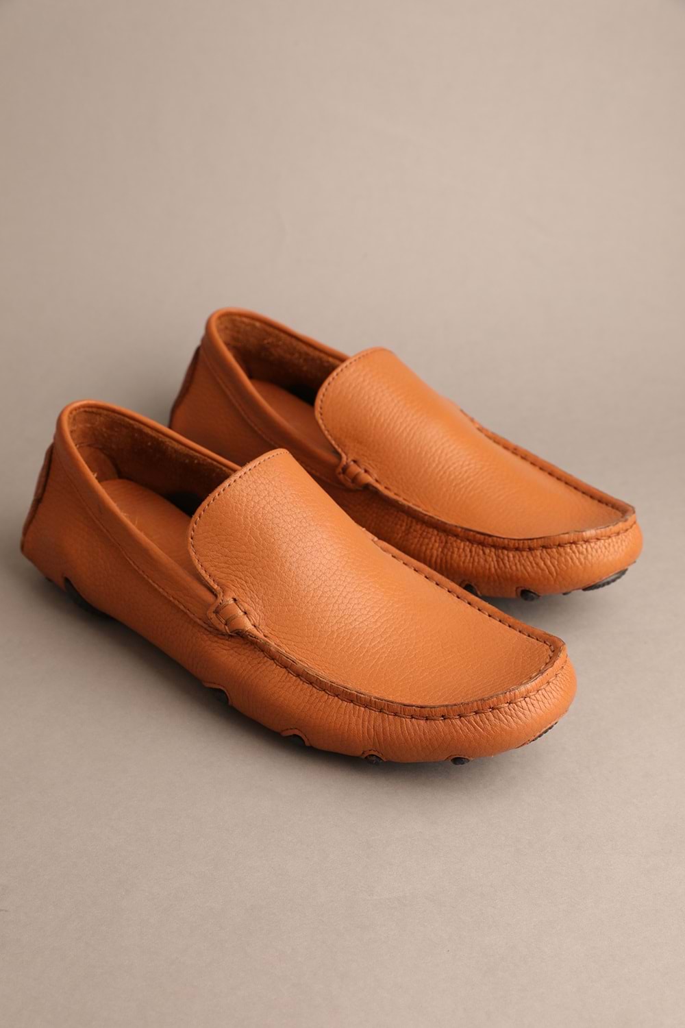 Gondol Erkek Hakiki Deri Klasik Loafer Taba 42 ttx.20183