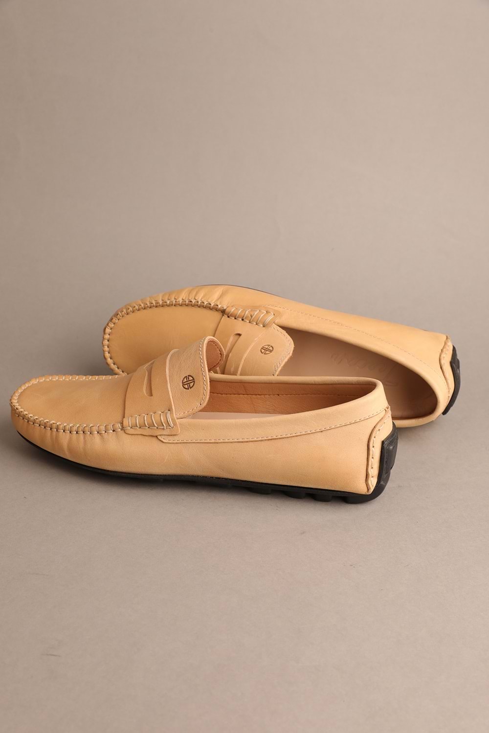 Gondol Erkek Hakiki Deri Klasik Loafer Camel 41 ttx.20186