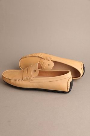 Gondol Erkek Hakiki Deri Klasik Loafer Camel 41 ttx.20186