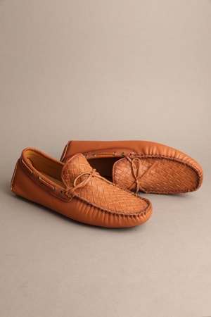 Gondol Erkek Hakiki Deri Klasik Loafer Taba 41 ttx.611