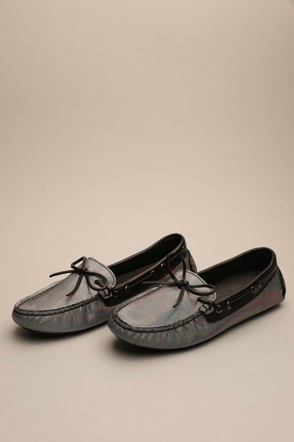 Gondol Kadın Hakiki Deri Klasik Loafer Gri 37 ttx.764