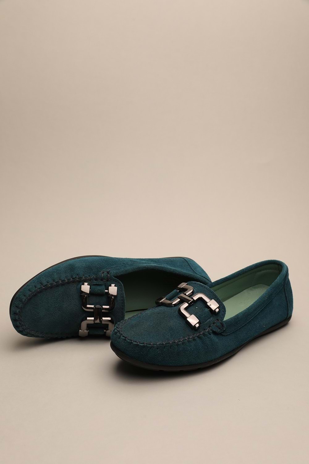 Gondol Kadın Hakiki Deri Klasik Loafer Taba 36 ttx.769