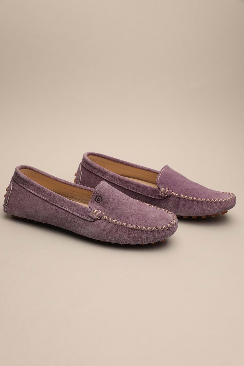 Gondol Kadın Hakiki Deri Klasik Loafer Lila 37 ttx.7014