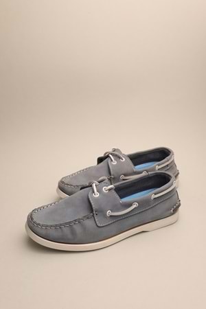 Gondol Erkek Hakiki Deri Klasik Loafer Mavi 40 ttx.677